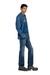 Dark blue Regular Jeans Low Waist 1985 Larkee