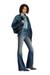 Dark blue Bootcut Jeans High Waist 1973 D-Partt