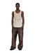 Slim tank top with burnout print