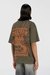 Green Jersey T-Shirt With Flocked Print