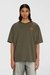 Green Jersey T-Shirt With Flocked Print