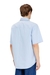 Striped poplin shirt with embroidered patch