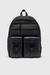 Black Multi-Pkts - Backpack In Nylon With Front Pockets