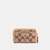 Essential Small Zip Around Card Case In Signature Jacquard