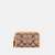 Essential Small Zip Around Card Case In Signature Jacquard