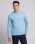 Cotton Terry Regular Fit Solid Crew Neck Sweatshirt