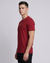 Cotton Slim Fit Solid Graphic T-shirt