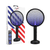 Mosquito Racket 2-in1 Dual Mode UV Light Racket Rechargeable Bat with Stand (EN-01MS | Black)