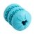 Ezra Play Treat Cylinder - Blue Rubber Toy