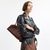 Glazed Leather Empire Carryall 34