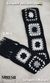 Black Handmade Crochet Muffler –C.M-1