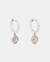 Heritage Bloom Huggie Drop Earrings