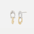 Signature C Drop Earrings