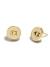 Signature C Disc Stud Earrings