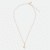 Signature Coin Pearl Pendant Necklace