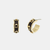 Signature Enamel Hoop Earrings