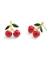Cherry Cluster Stud Earrings