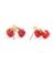 Cherry Cluster Stud Earrings