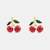 Cherry Cluster Stud Earrings