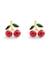 Cherry Cluster Stud Earrings