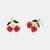 Cherry Cluster Stud Earrings