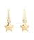 Star Charm Huggie Earrings
