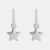 Star Charm Huggie Earrings