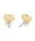 Signature C Pavé Heart Stud Boxed Earrings