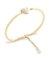 Signature C Heart Cuff Bracelet