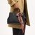 Textured Signature Print Silk Skinny Scarf