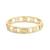 Signature C Enamel Openwork Bangle Bracelet
