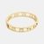 Signature C Enamel Openwork Bangle Bracelet