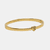 Heart Thin Hinged Bangle Boxed Bracelet