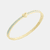 Heart Enamel Thin Hinged Bangle Boxed Bracelet