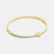 Heart Enamel Thin Hinged Bangle Boxed Bracelet