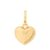 One In A Million Metal Heart Charm
