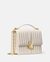 Deco Quilted Chain Shoulder Bag