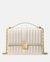 Deco Quilted Chain Shoulder Bag