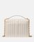 Deco Quilted Chain Shoulder Bag
