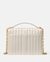 Deco Quilted Chain Shoulder Bag