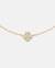 Spade Flower Pave Scatter Necklace