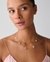 Spade Flower Pave Scatter Necklace