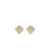 Spade Flower pave studs