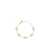 Spade Flower Pave Scatter Bracelet