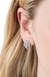 Tiny Twinkles Pave Trio Huggies