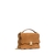 Deco Wavy Suede Chain Shoulder Bag