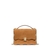 Deco Wavy Suede Chain Shoulder Bag
