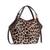 Deco Giraffe Haircalf Small Tulip Tote Bag