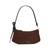 Loop Suede And Shiny Leather Mini Bag