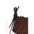 Loop Suede And Shiny Leather Mini Bag